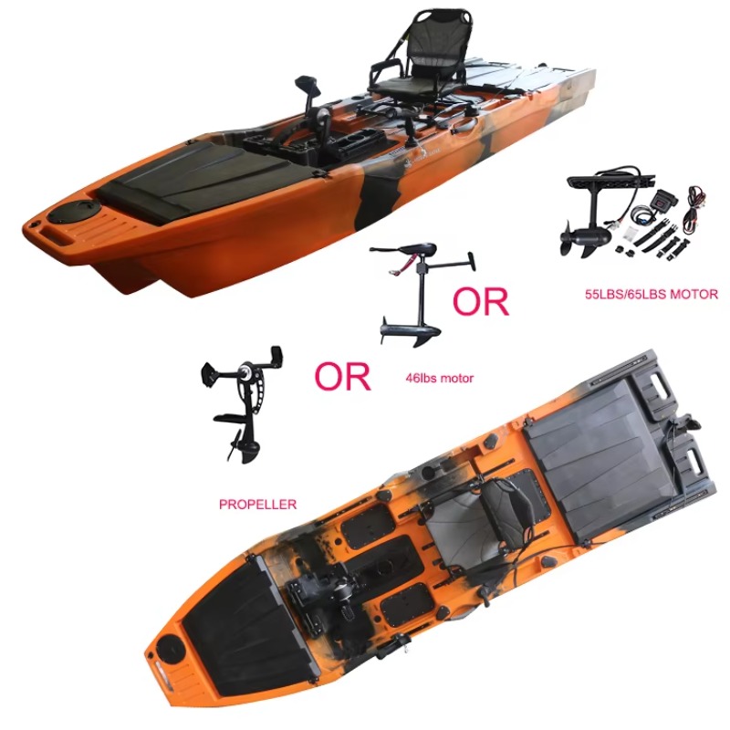 Fishing Kayak Trolling Motor - Каяк Vicking 12.6FT с педальным приводом