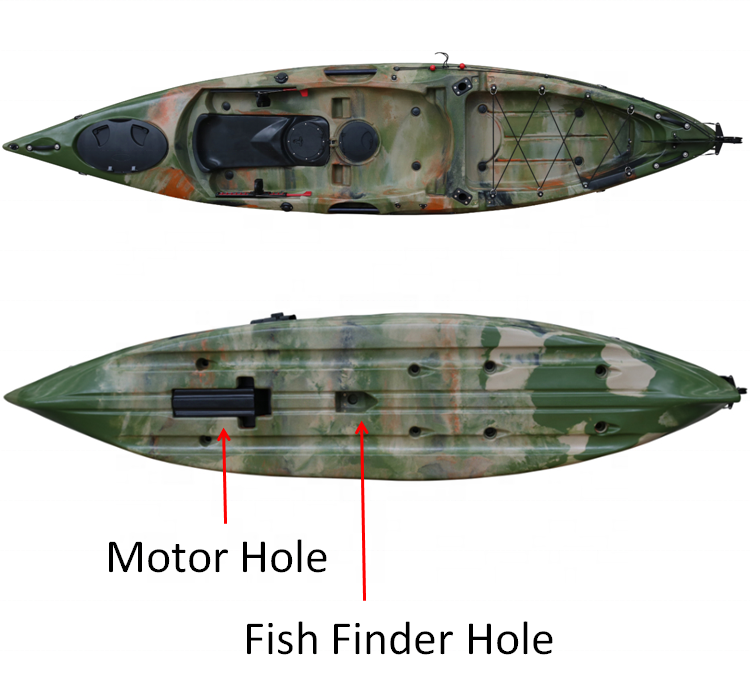 Каяк 12,46 дюйма, сидячий верх – обзор и цена Fishing Kayak Sit On Top
