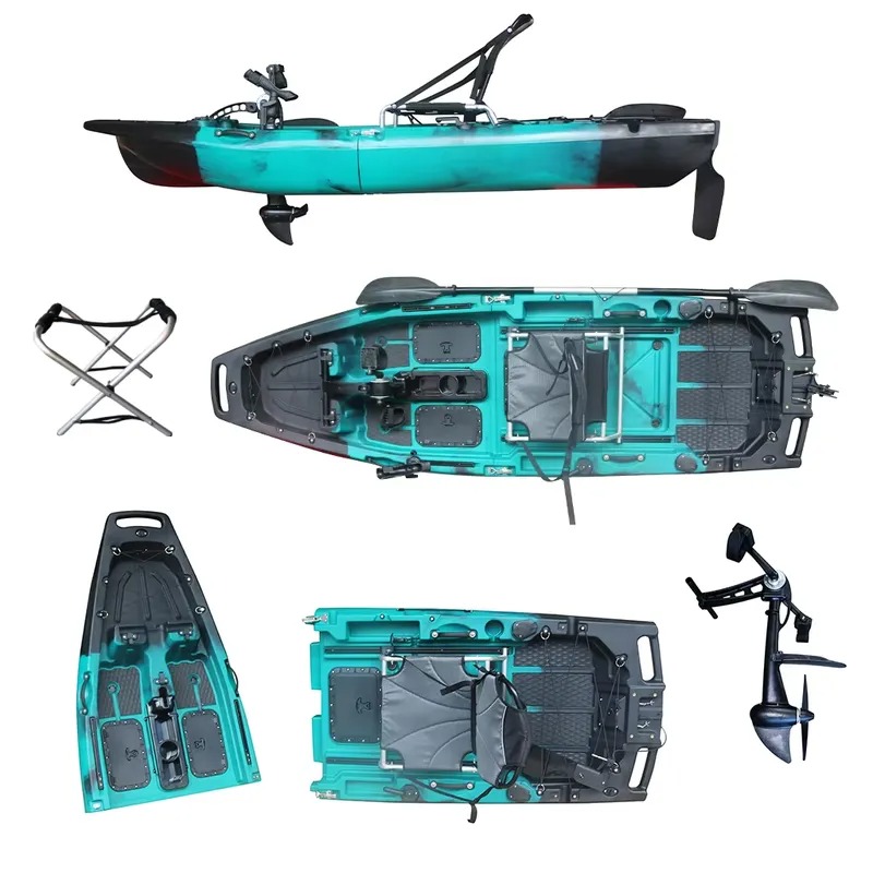 Популярная одноместная моториз – обзор и цена Fishing Kayak Sit On Top