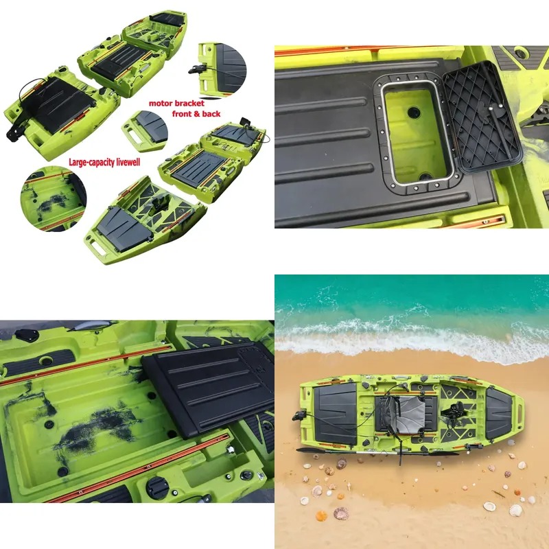 10-футовый каяк с педальным пр – обзор и цена Fishing Kayak Pedal Drive