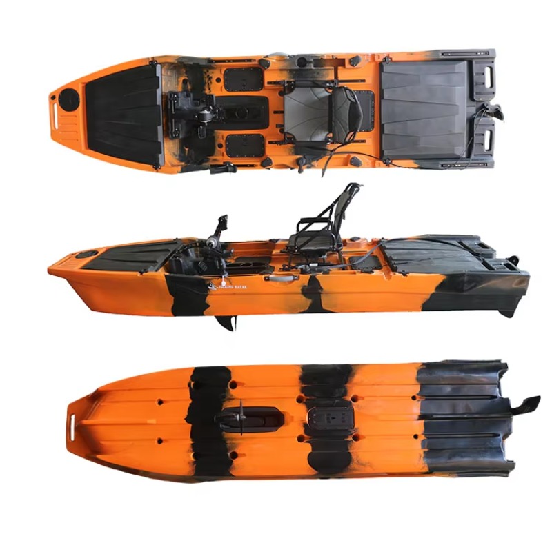 Каяк Vicking 12.6FT с педальны – обзор и цена Fishing Kayak Trolling Motor