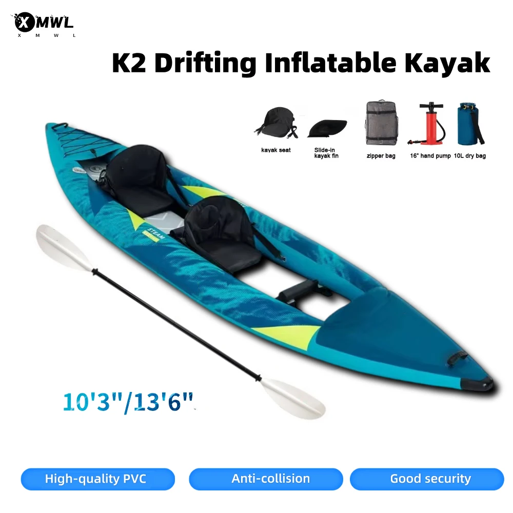 Надувная лодка-каяк для 1-2 че – обзор и цена Fishing Kayak Paddle
