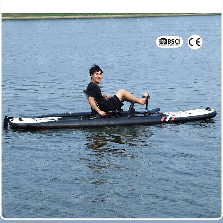 Заводской надувной педальный к – обзор и цена Fishing Kayak Sit On Top